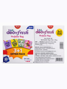Deo’n’Fresh Perfume Bag – 3+1 Offer Pack
